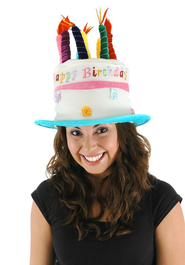 Birthday Cake Plush Hat