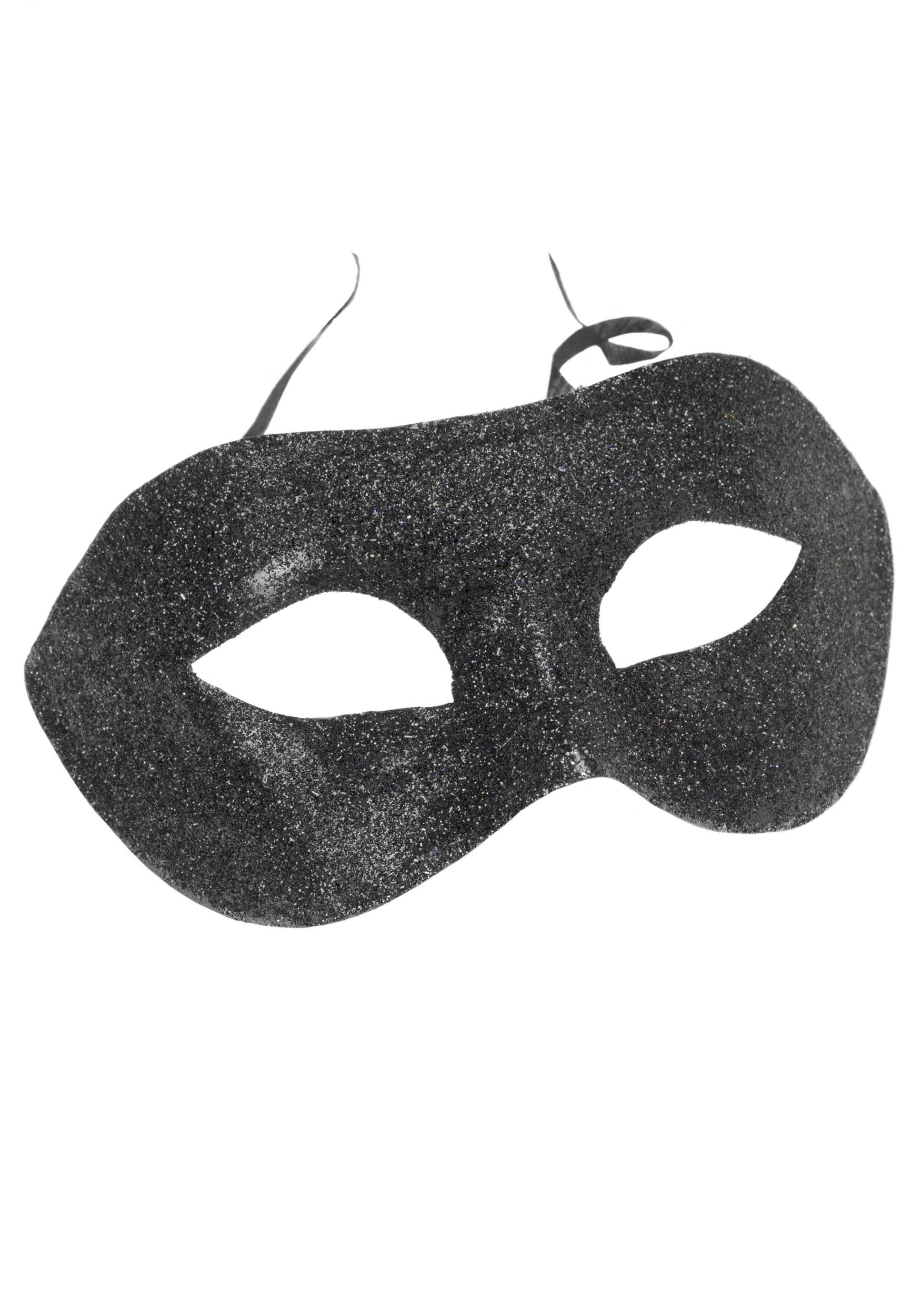 Black Glitter Eyemask for Women