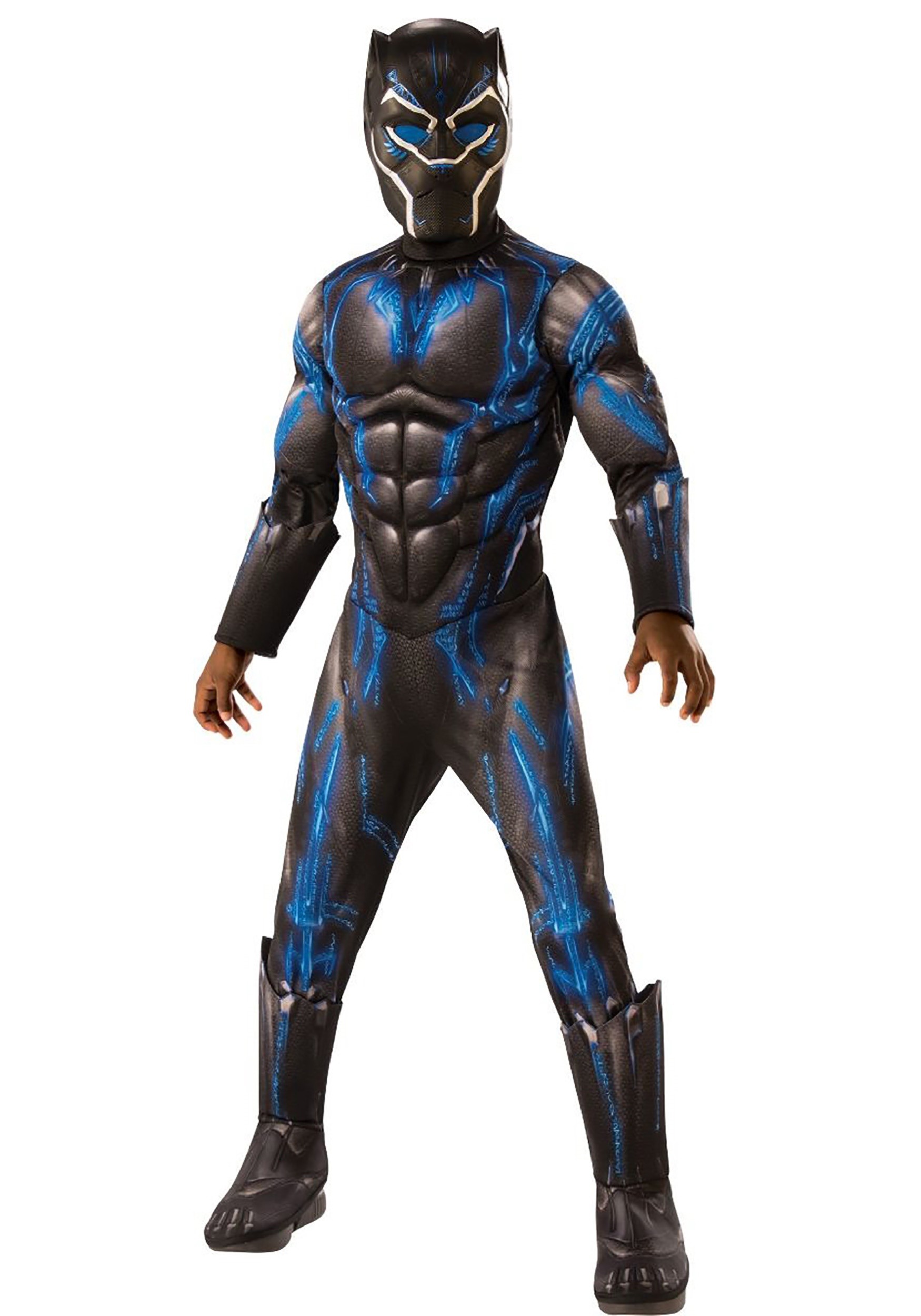 Black Panther Child Deluxe Battle Suit Costume