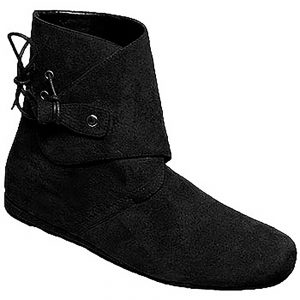 Black Renaissance Shoes for Men