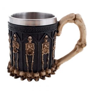 Black Skeleton Mug