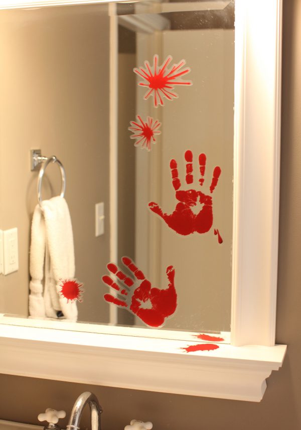 Bloody Handprint Halloween Decoration