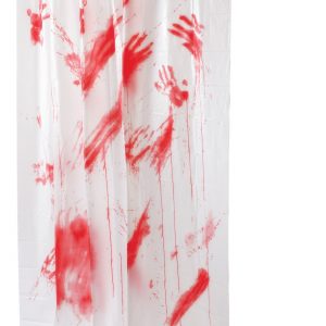 Bloody Shower Curtain Decoration