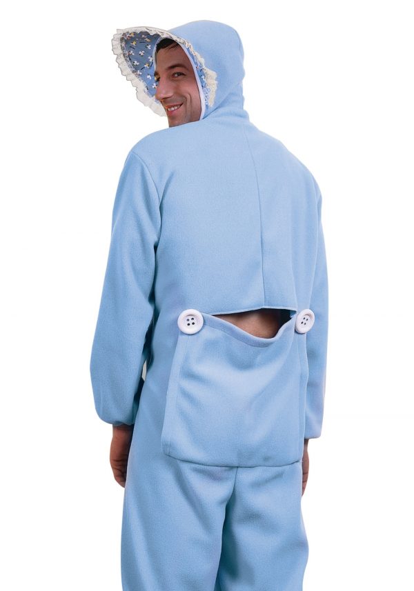 Blue Adult Baby Pajamas Costume