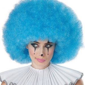 Blue Jumbo Afro Wig