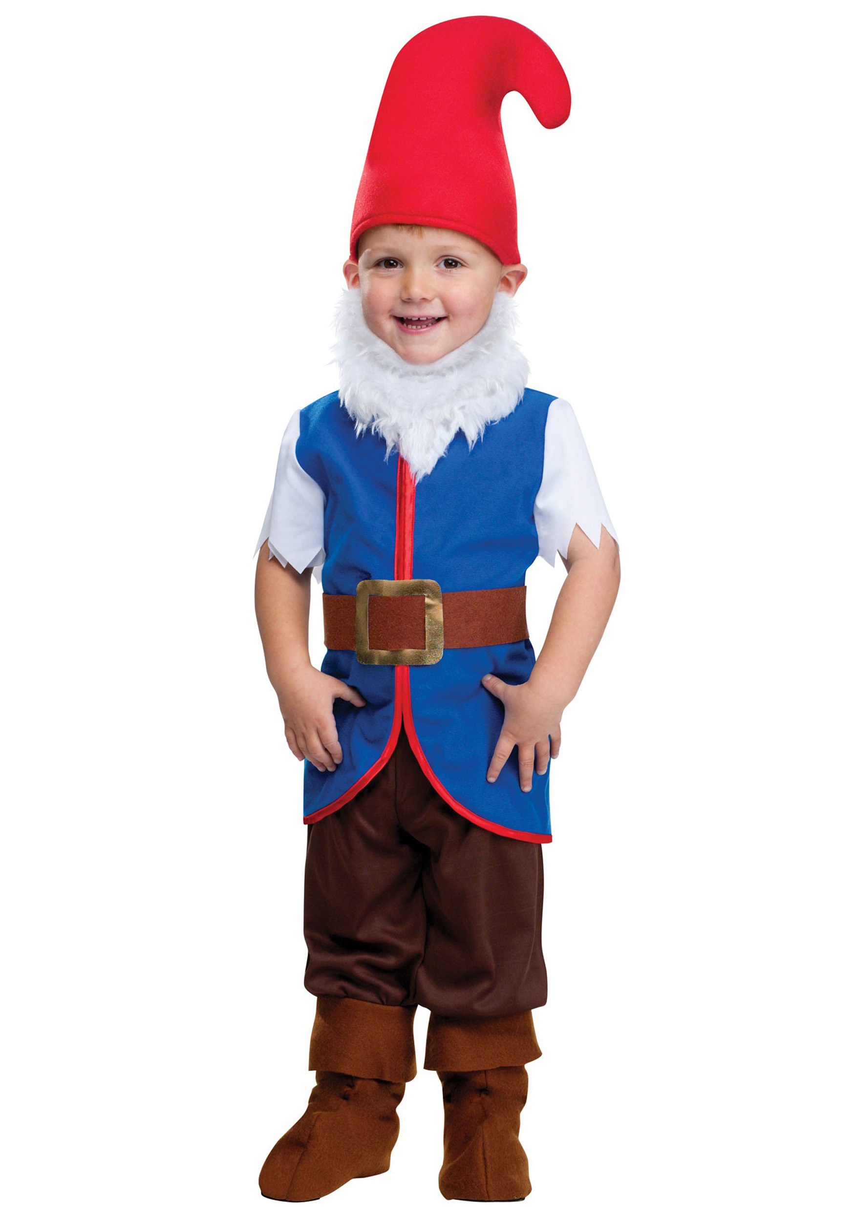 Boy’s Bearded Gnome Toddler Costume