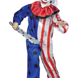 Boys Evil Clown Costume