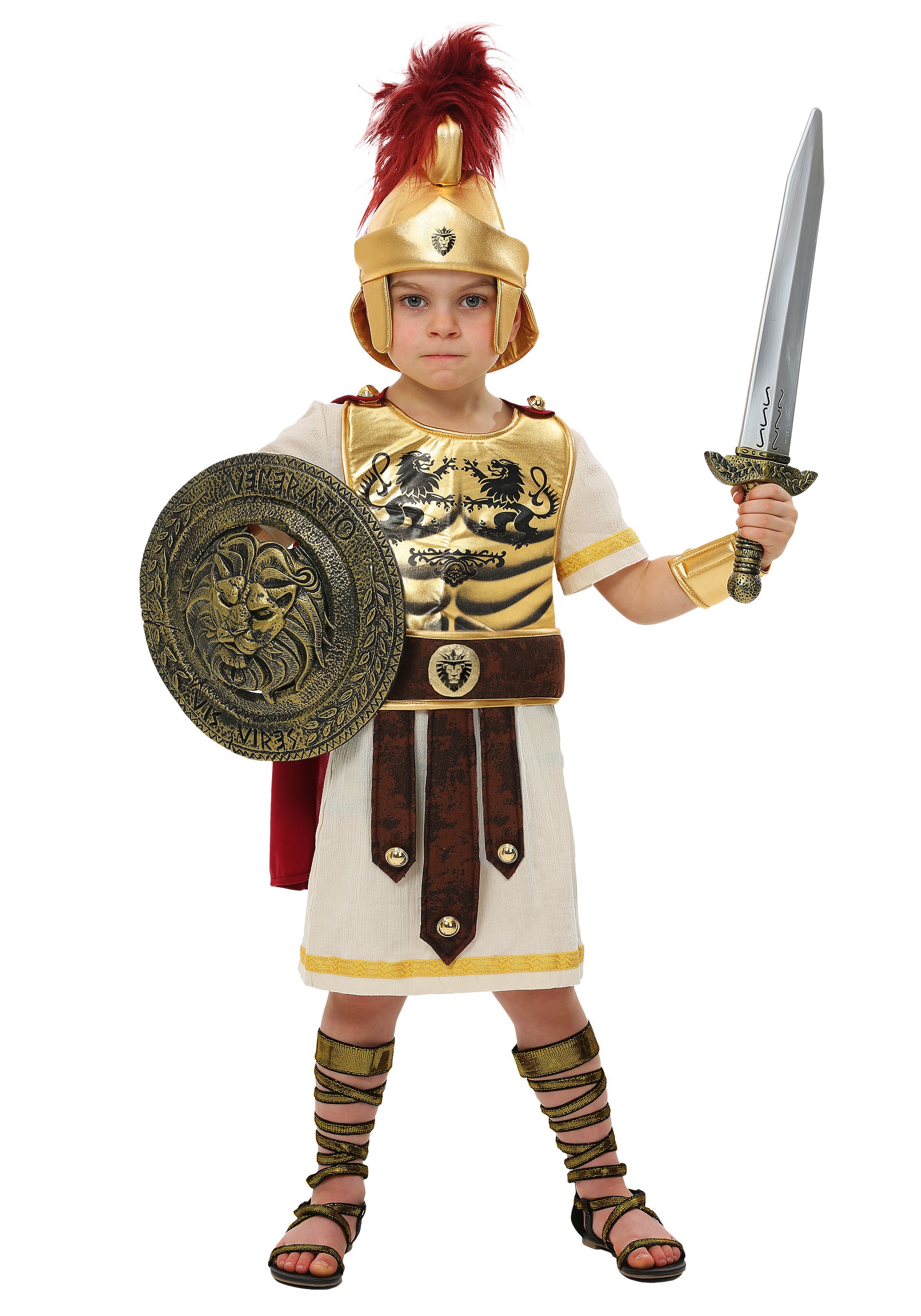 Boy's Gladiator Champion Toddler Costume