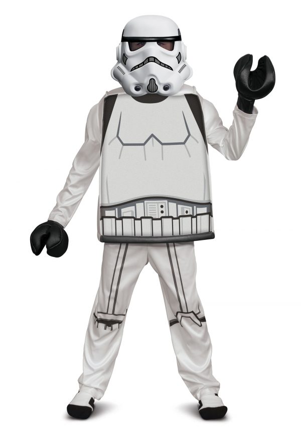 Boy's Lego Star Wars Deluxe Lego Stormtrooper Costume