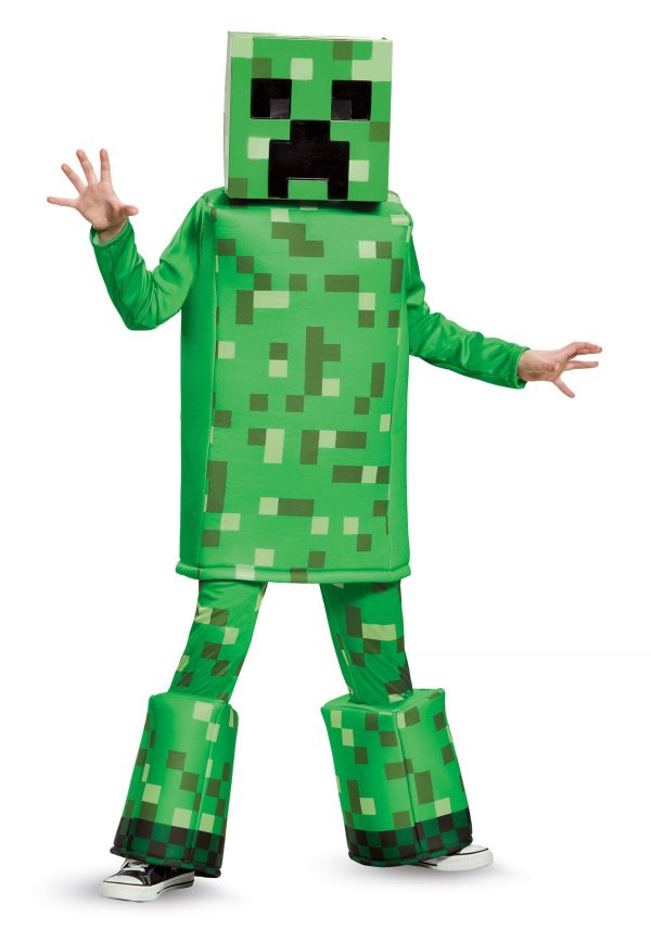 Boy's Minecraft Creeper Prestige Costume
