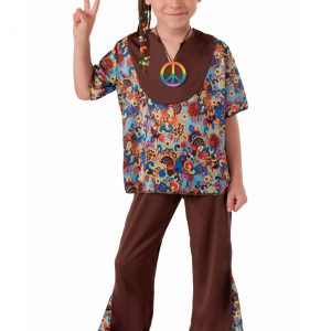 Boy's Peace Hippie Costume