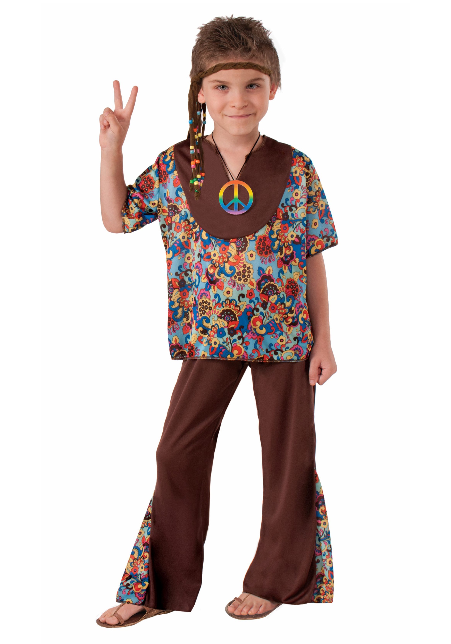 Boy’s Peace Hippie Costume
