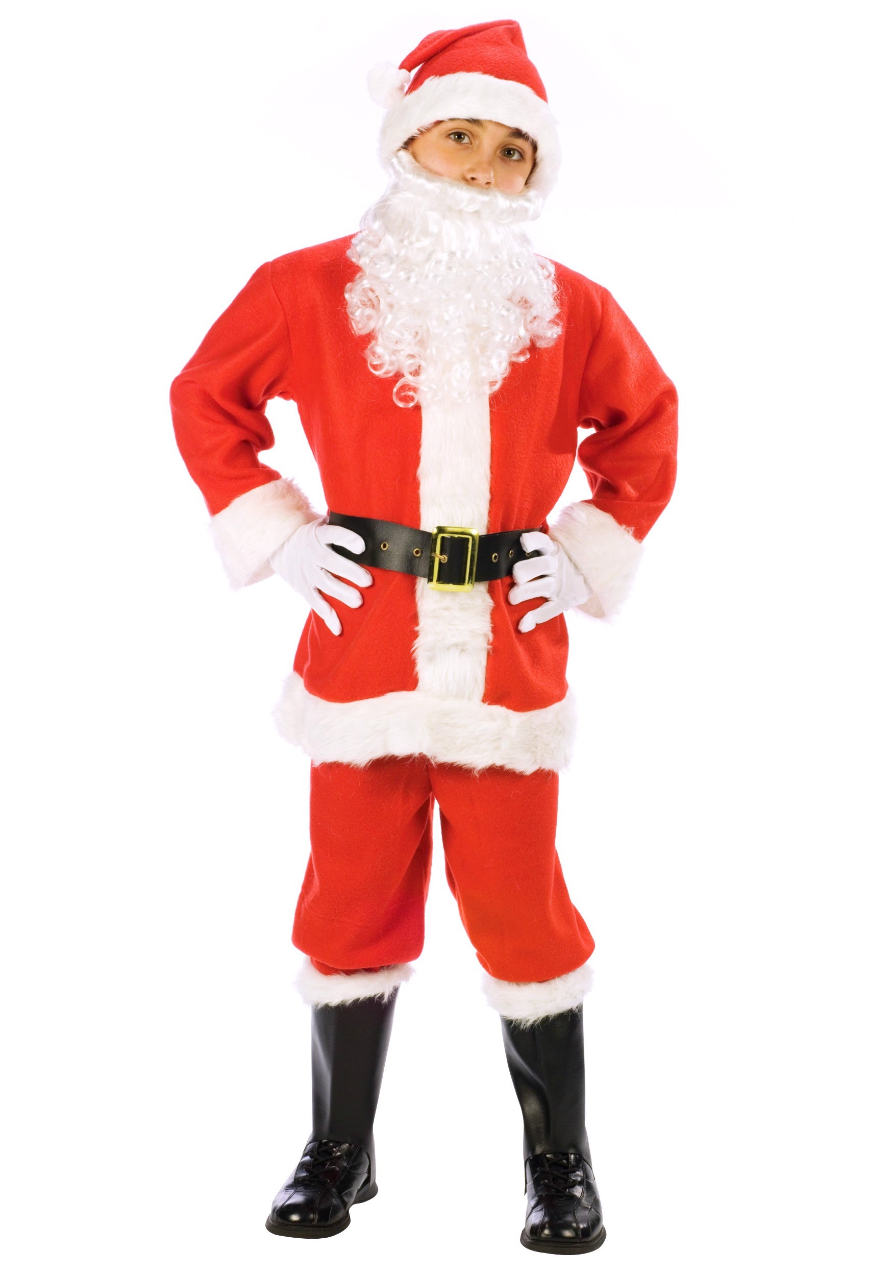 Boy’s Santa Suit Costume