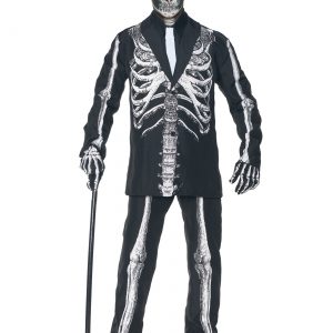Boy's Skeleton Suit Costume