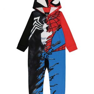 Boys Spiderman Venom Blanket Sleeper
