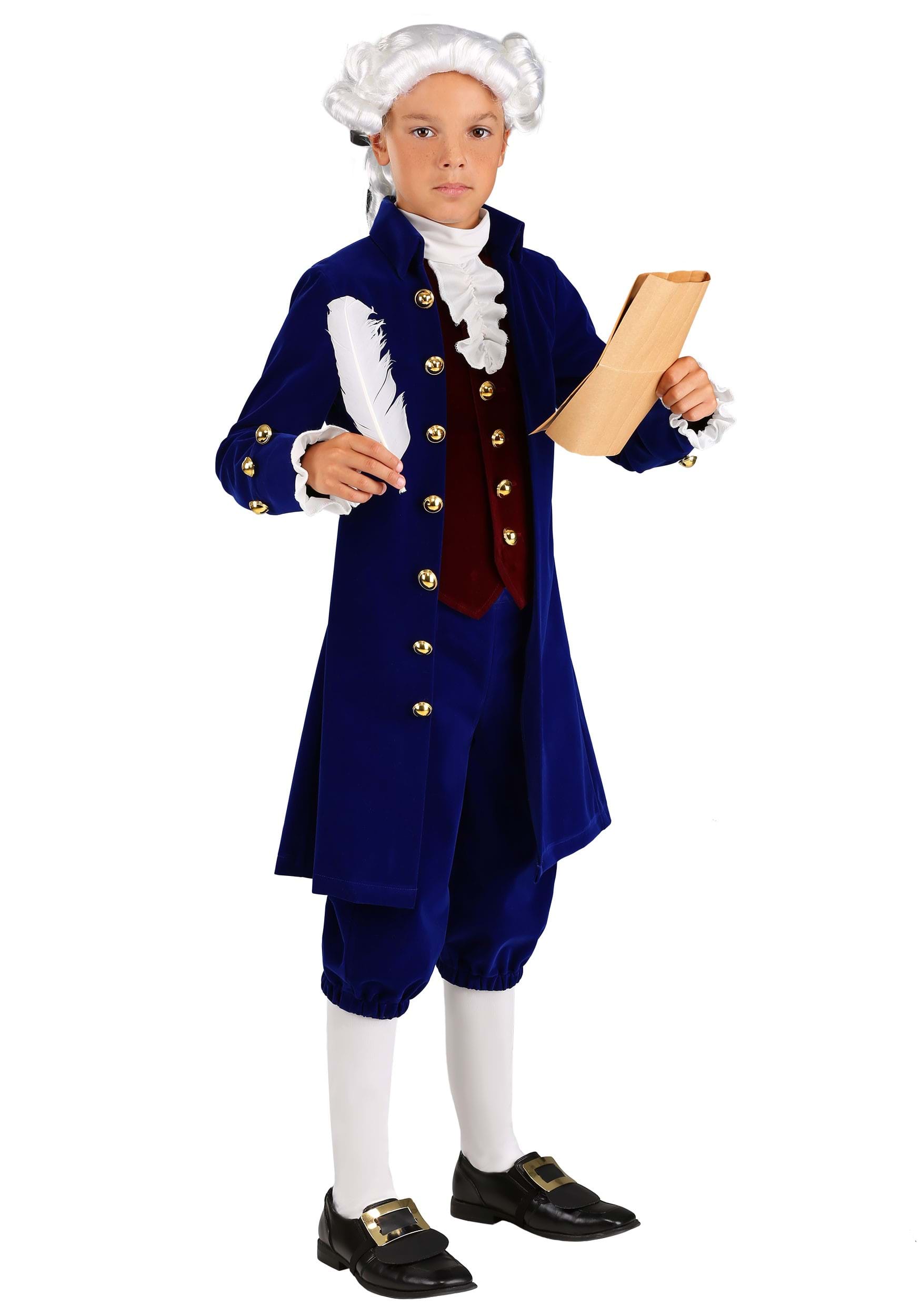 Boy’s Thomas Jefferson Costume