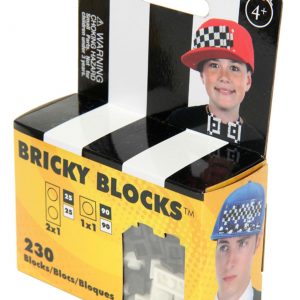 Bricky Blocks Kit Black & White
