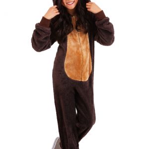 Brown Bear Kids Jumpsuit Costume
