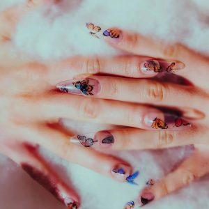 Butterfly Press-On Nails