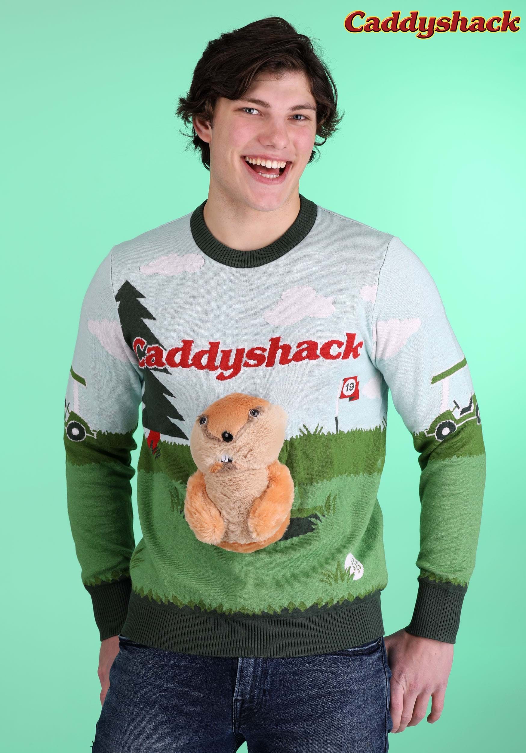 Caddyshack Ugly Sweater for Adults