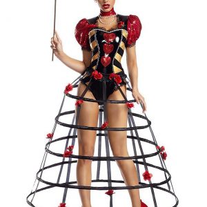 Caged Heart Queen Women's Costume