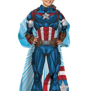 Captain America Juvy Comfy Throw