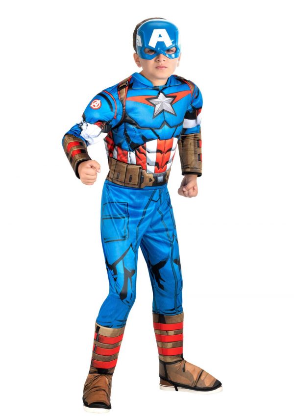 Captain America (Steve Rogers) Boy's Costume