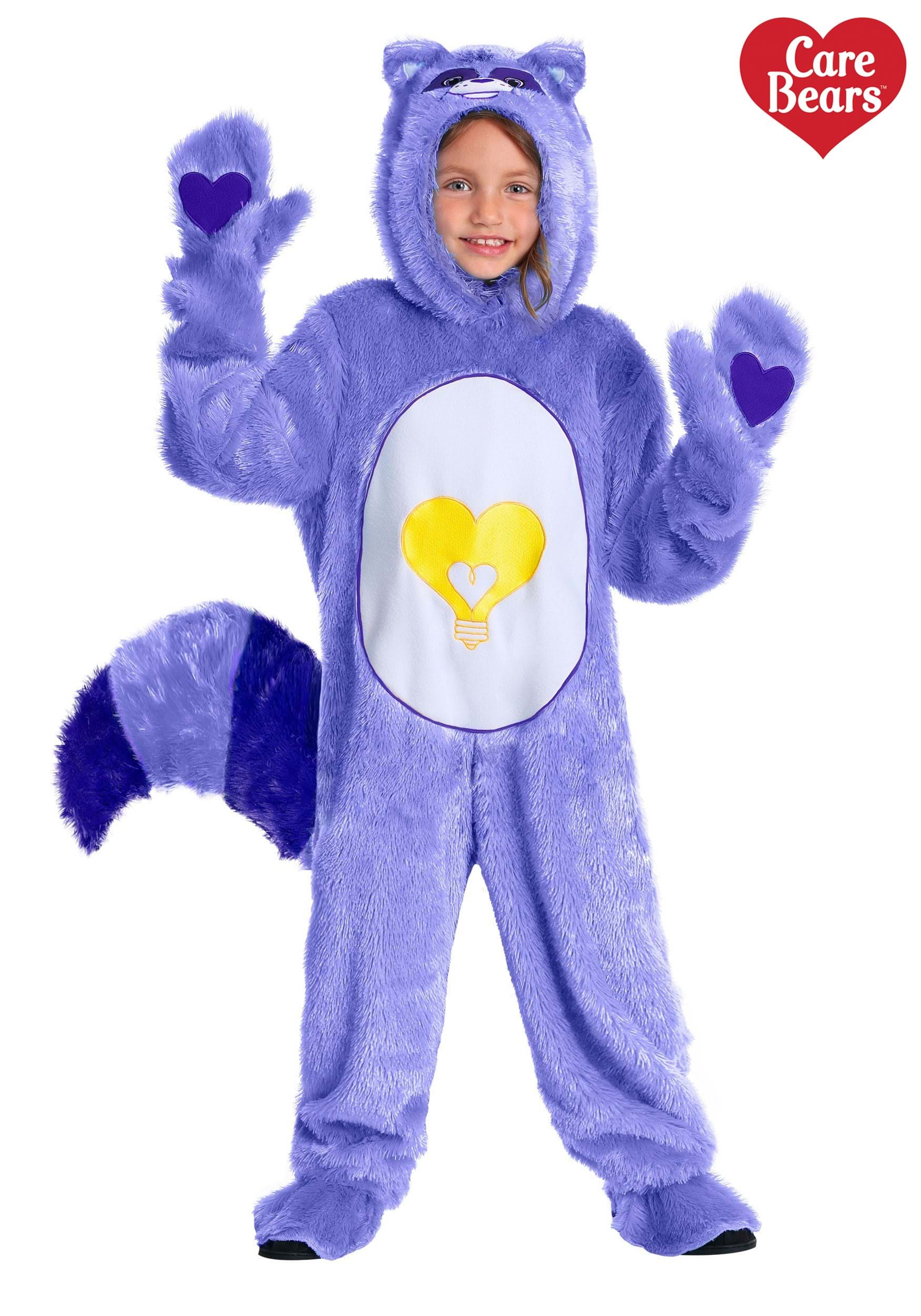 Care Bears & Cousins Toddler Bright Heart Raccoon Costume