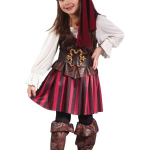 Caribbean Toddler Pirate Girl Costume