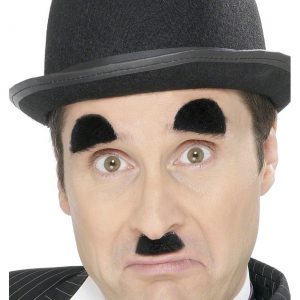 Charlie Chaplin Mustache and Eyebrows