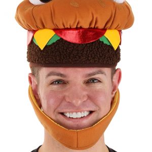 Cheeseburger Jawesome Costume Hat