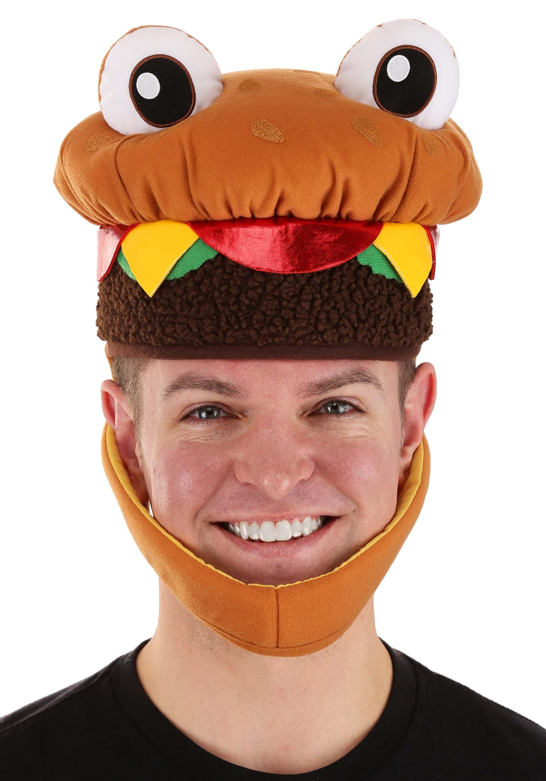 Cheeseburger Jawesome Costume Hat