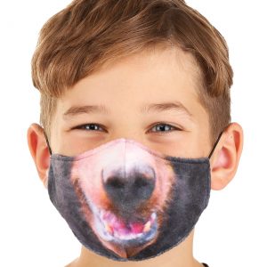 Child Bear Sublimated Face Mask