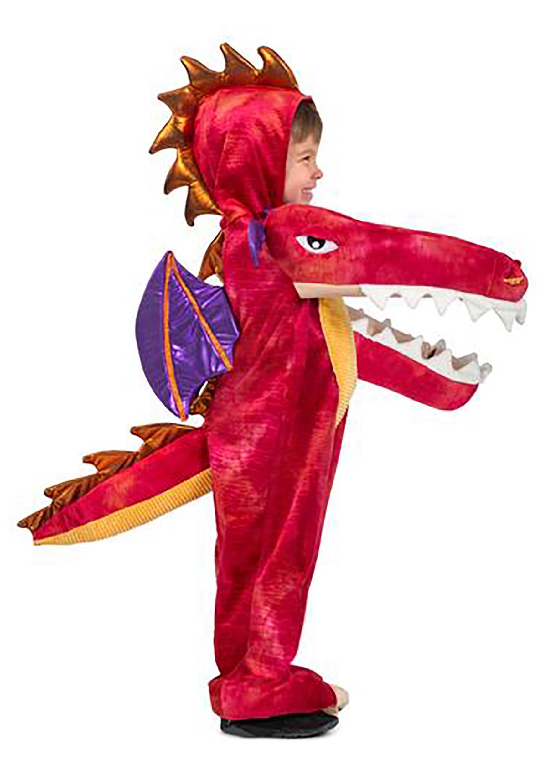 Child Chompin’ Red Dragon Costume