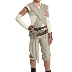 Child Deluxe Star Wars The Force Awakens Rey Costume