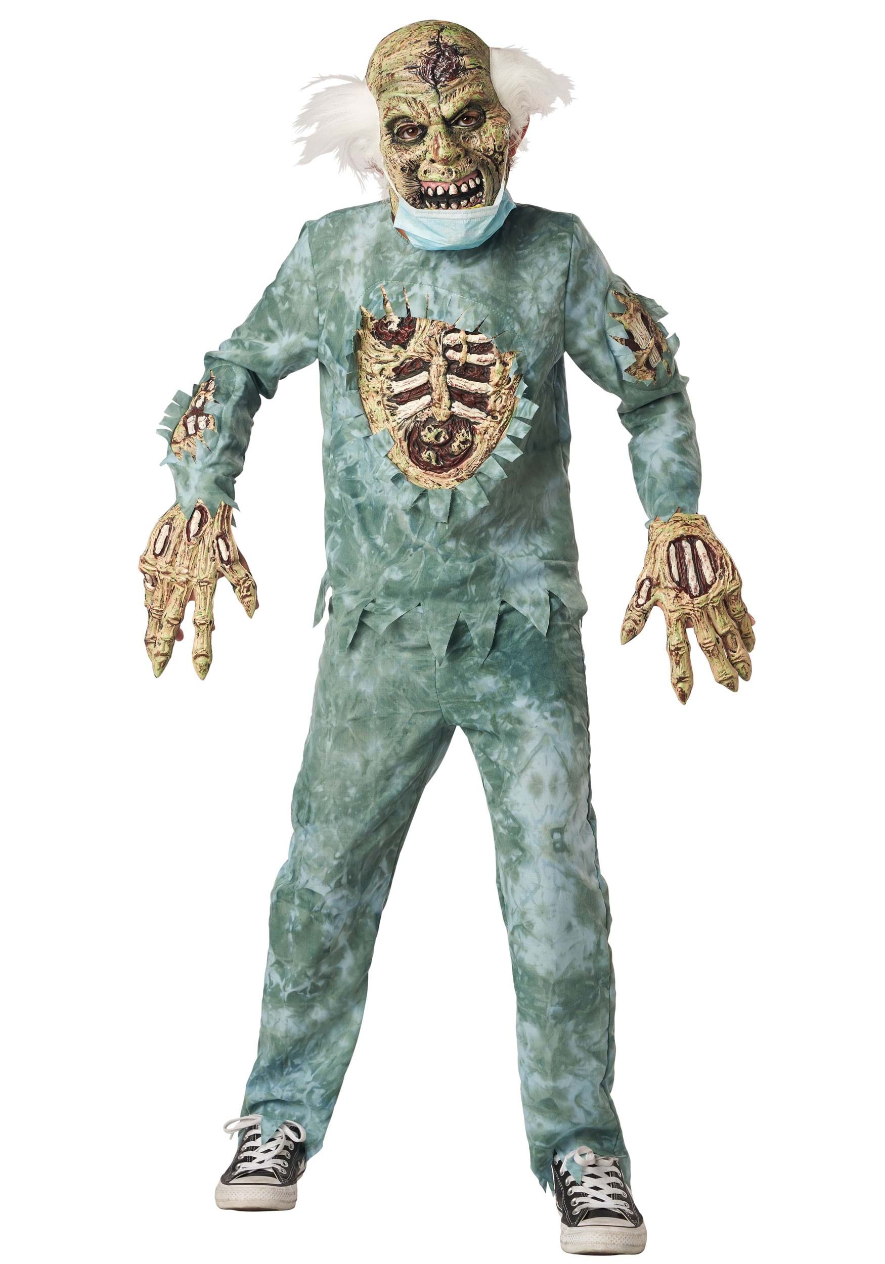 Child Dr. Deranged Zombie Doctor Costume