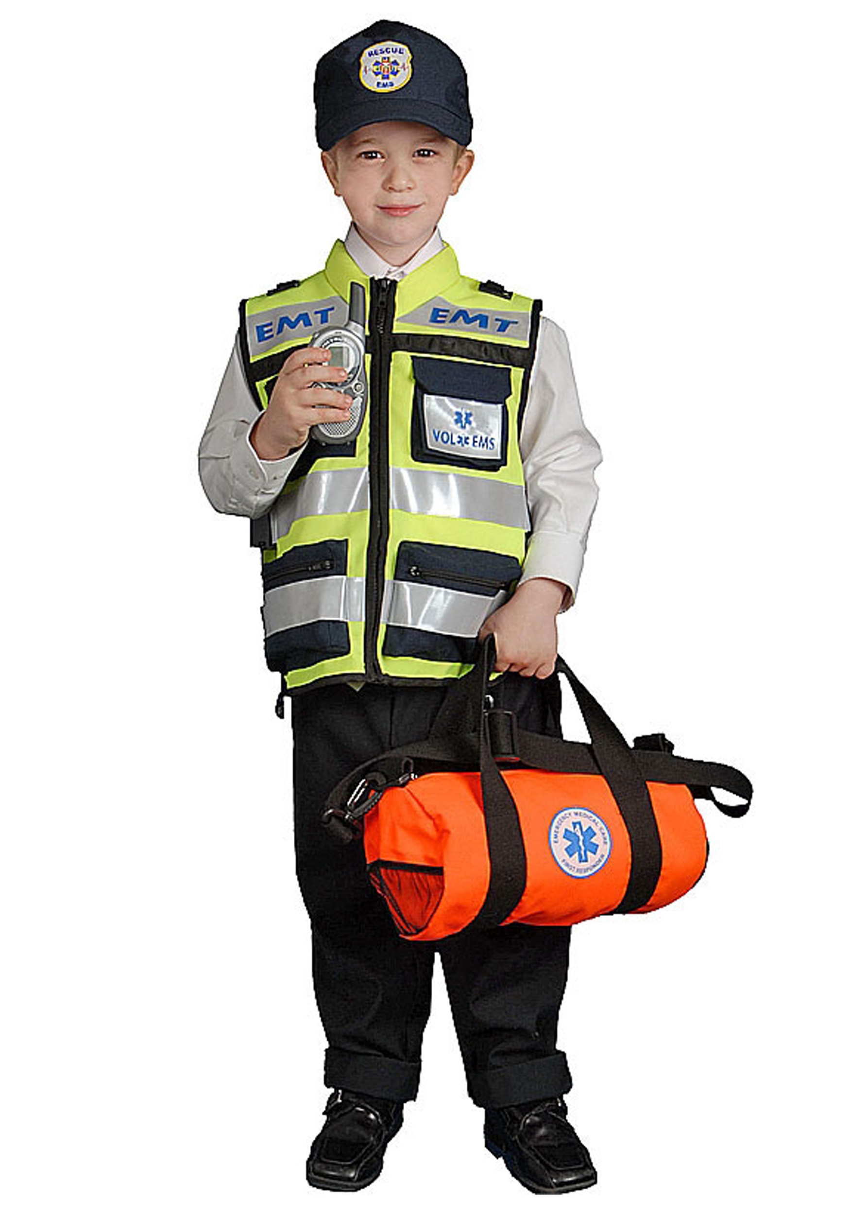 Child EMT Costume Vest