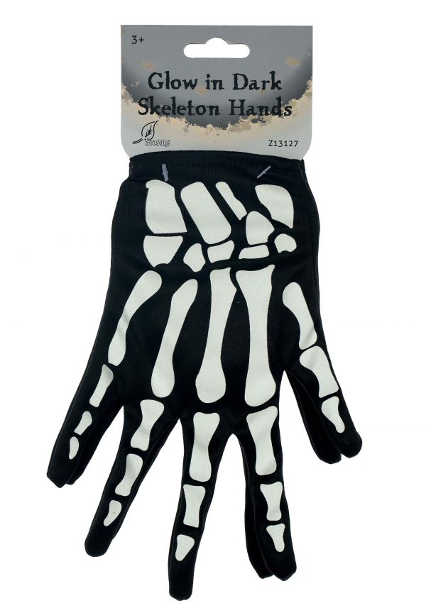 Child Glow in the Dark Skeleton Gloves