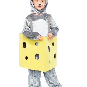 Child Mouse in Cheese Costume