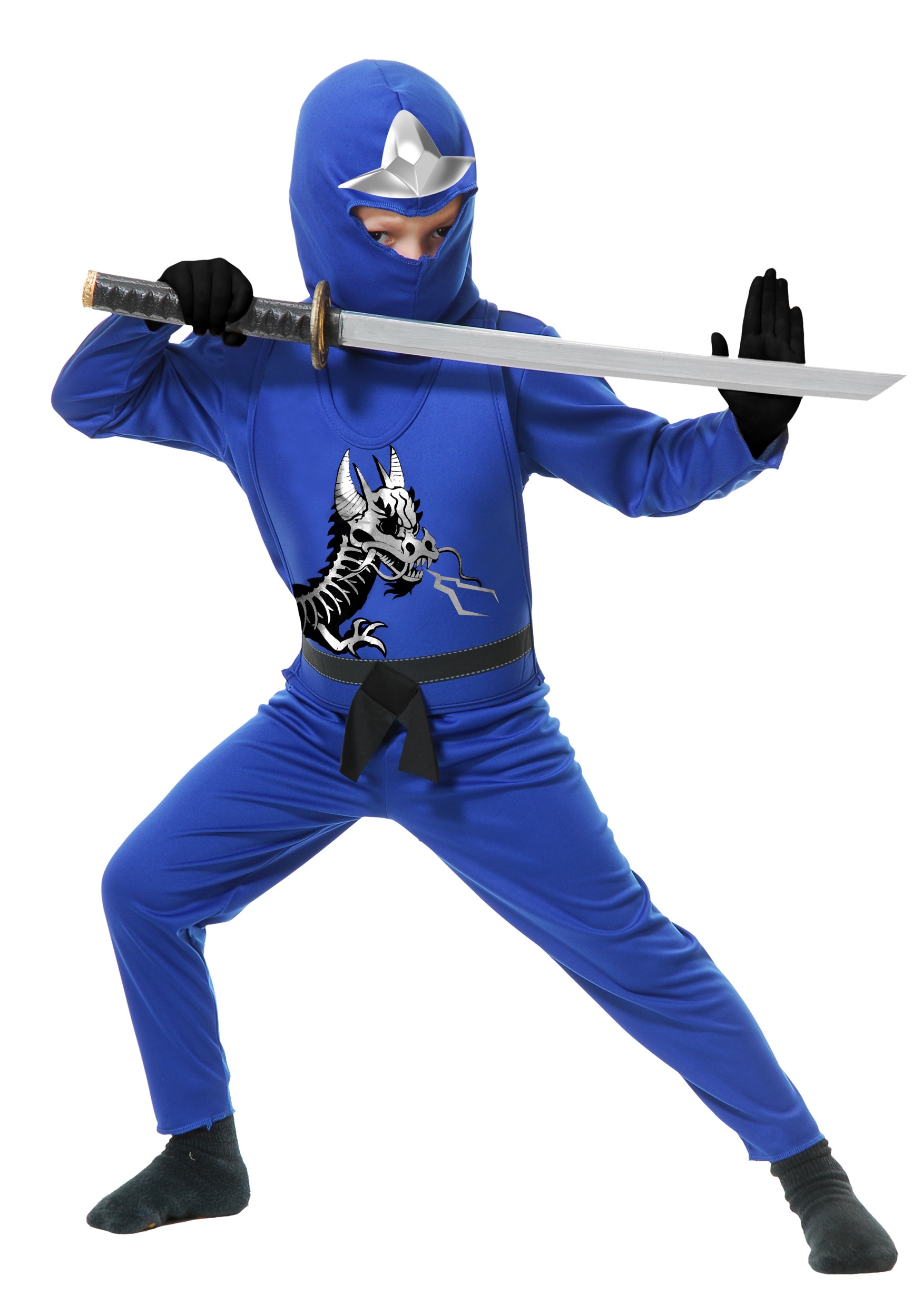 Child Ninja Avengers Series II Blue Costume