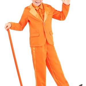 Child Orange Tuxedo Costume