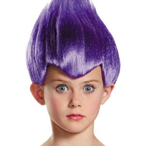 Child Purple Wacky Wig