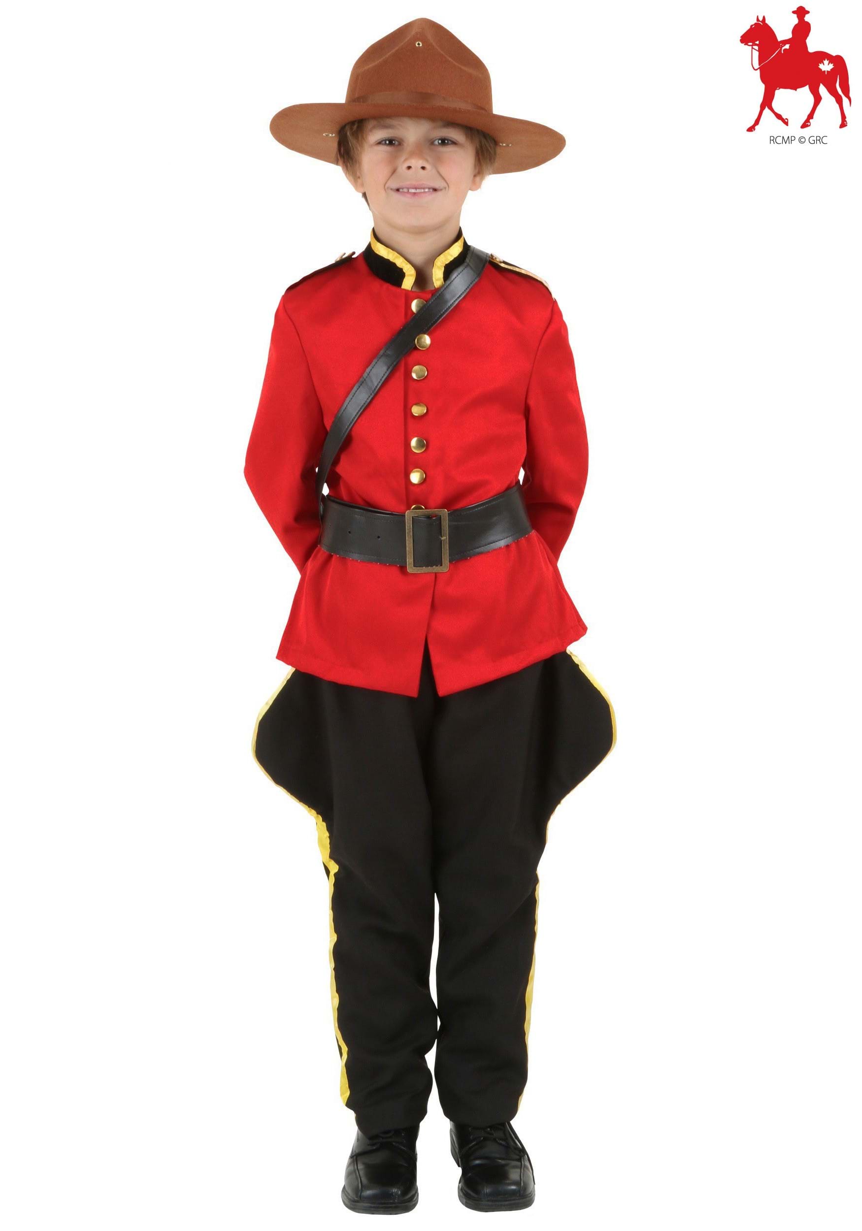 Child RCMP Canadian Mountie Costume