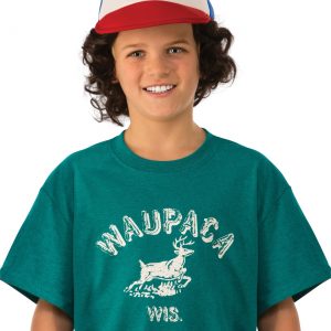 Child Stranger Things Dustin Waupaca Shirt