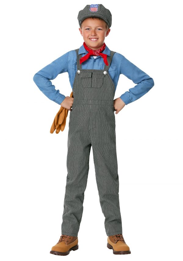 Child Train Engineer Costume