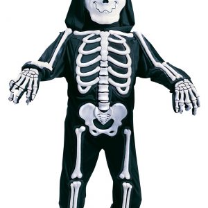 Child White Skeleton Costume