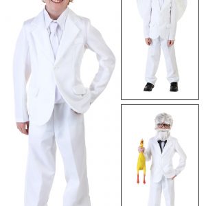 Child White Suit Costume