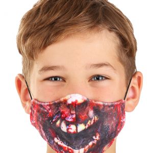 Child Zombie Sublimated Face Mask