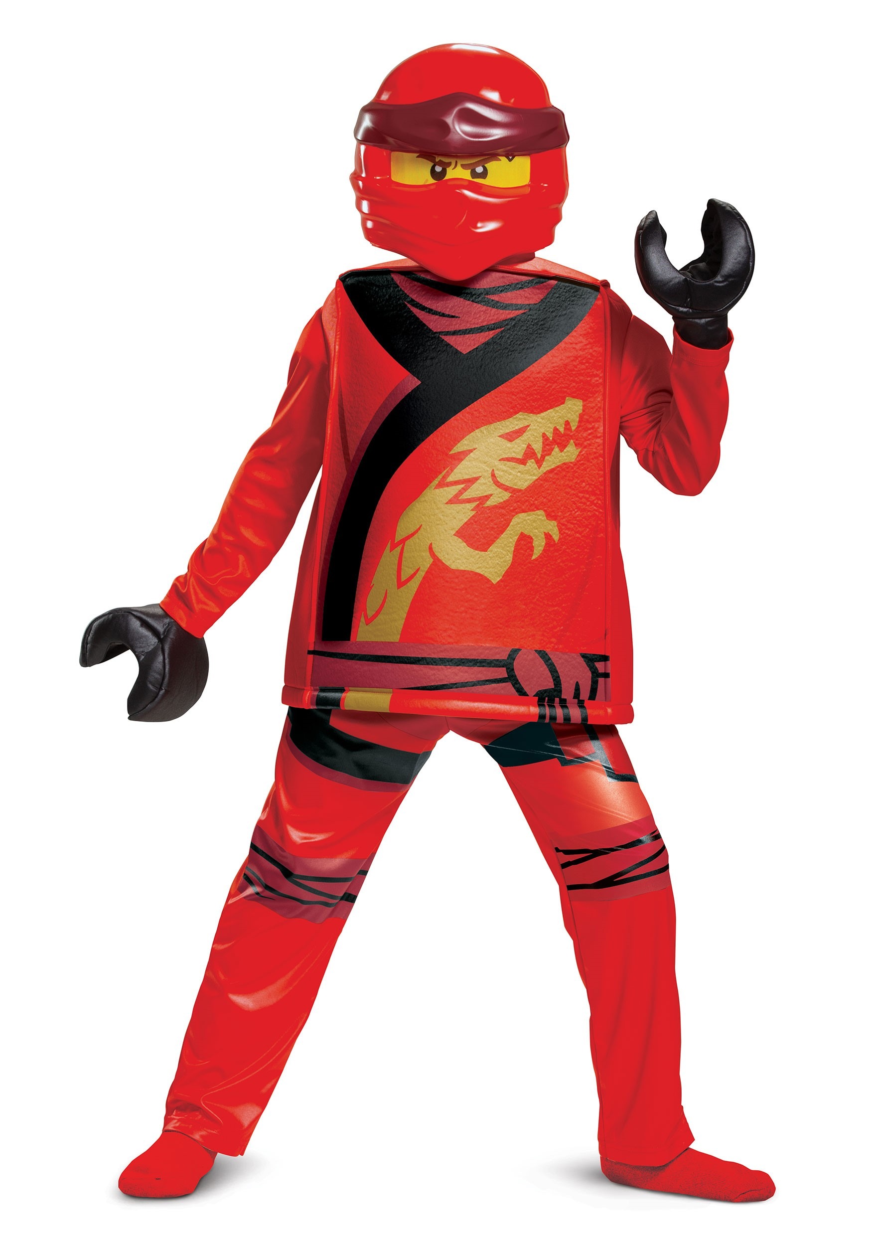 Child’s Lego Ninjago Kai Legacy Deluxe Costume