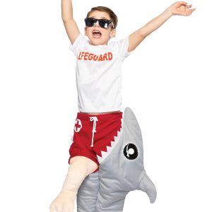 Childs Life Guard & Shark Attack Costume